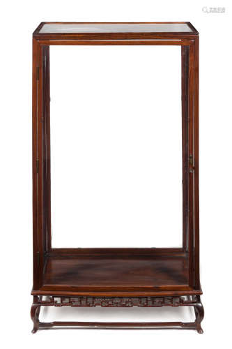A Rosewood Display Case