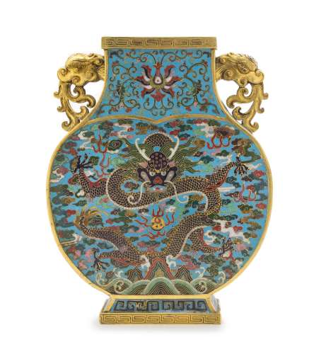 A Cloisonne Enamel Vase