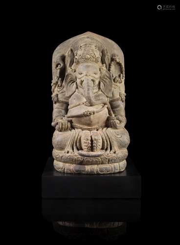 A Javanese Figure of Ganesha