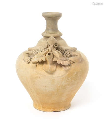 A Javanese White Glazed Water Vessel