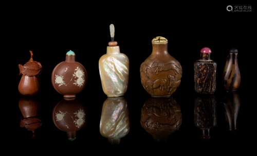 Six Snuff Bottles