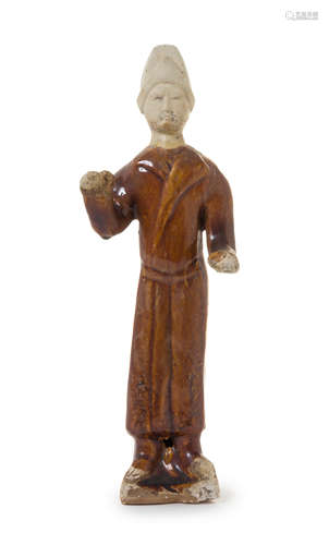 A Pottery Figure of a Man