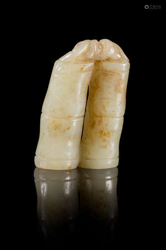 A White Jade Carving