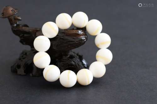 Natural Tridacna Beads(109g)W:1.8/each Bead