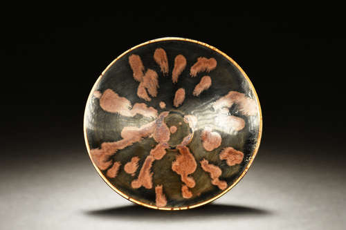 JIZHOU WARE 'TORTOISE SHELL' GLAZED BOWL