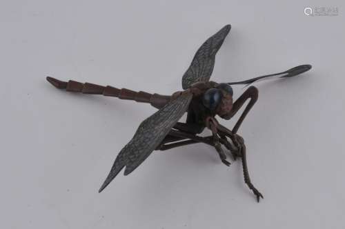 Articulated metal insect. Meiji period (1868-1912).