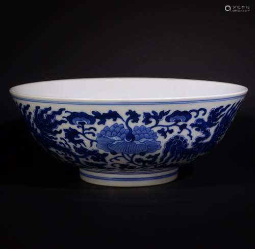 Chinese Blue and White Bowl