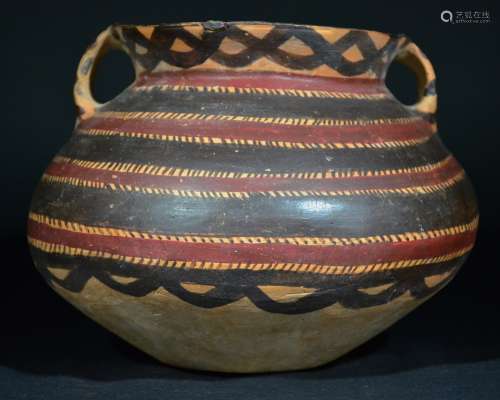 Chinese Majia Ware Ceramic Jar