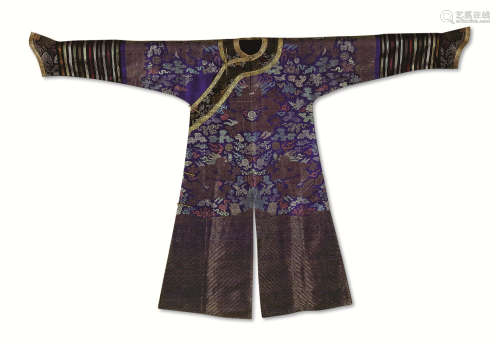 清 缂丝龙纹袍