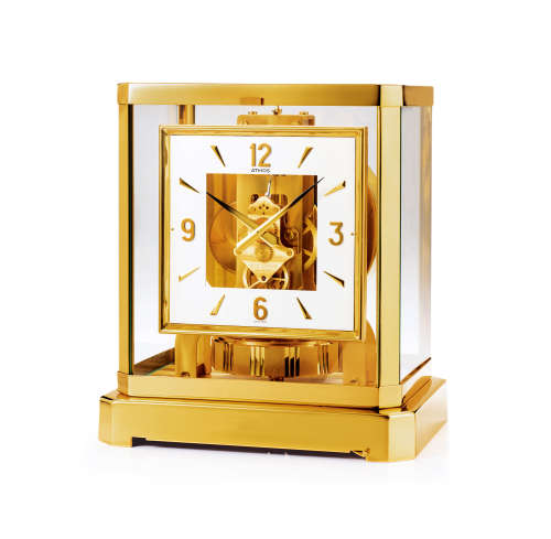 积家 镀金黄铜空气钟，年份约1970