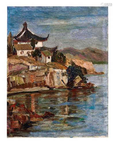 汪亚尘（1894～1983） 无锡 油彩 画布