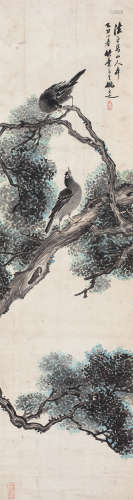 姚元之（1773～1852） 1805年作 花鸟 立轴 纸本