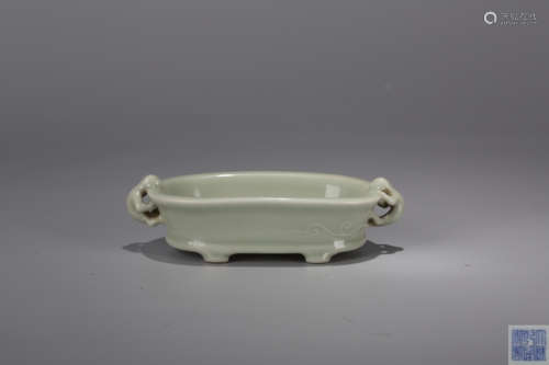 A Chinese Celadon Porcelain Water Pot