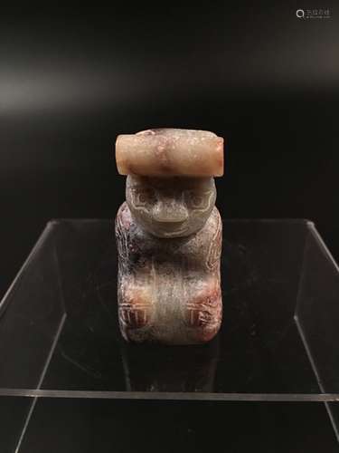 Chinese Western Zhou Jade Figure