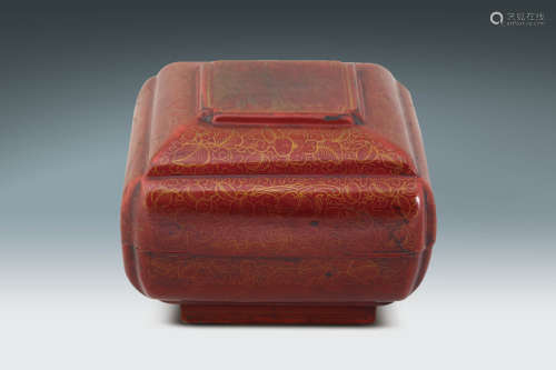19世紀 日本製漆盒