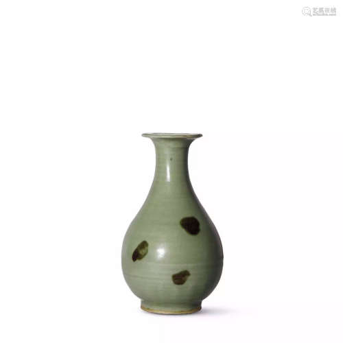 飛青瓷玉壺春瓶