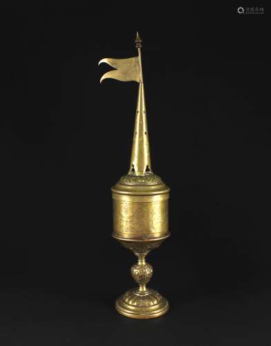 19世纪德国犹太教黄铜香料塔