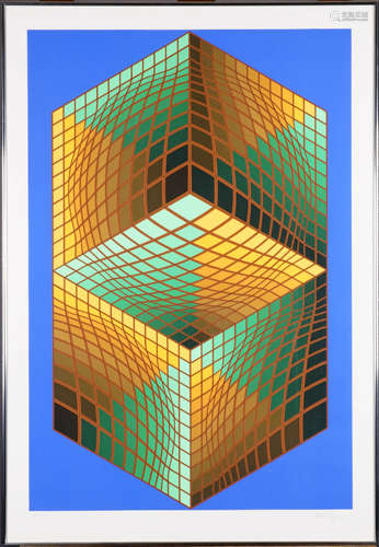 Victor Vasarely (1906-1997).