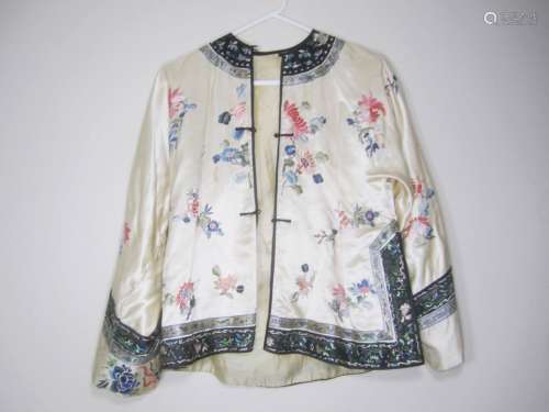 ANTIQUE CHINESE EMBROIDERY JACKET