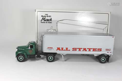 2/34 DIE-CAST ALL STATES TRUCK MODEL