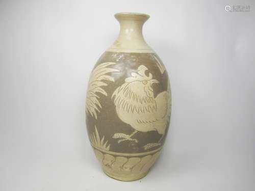 CHINESE CIZHOU WARE MEIPING