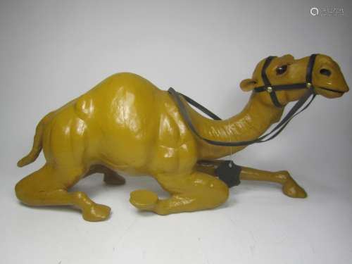 GENUINE LEATHER CAMEL DOLL