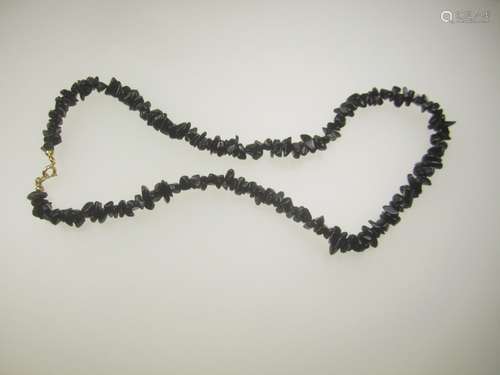 BLACK OBSIDIAN NECKLACE