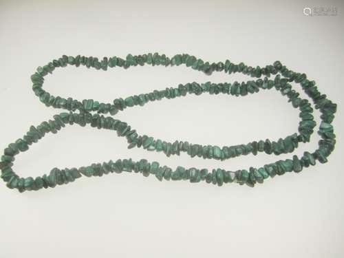 MALECHITE BEAD NECKLACE