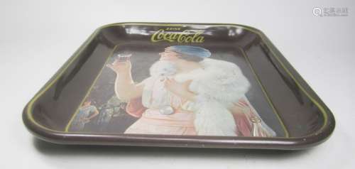 1973 Coca-Cola Metal Tray