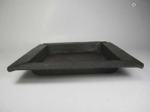 ANTIQUE BRONZE SQUARE TRAY