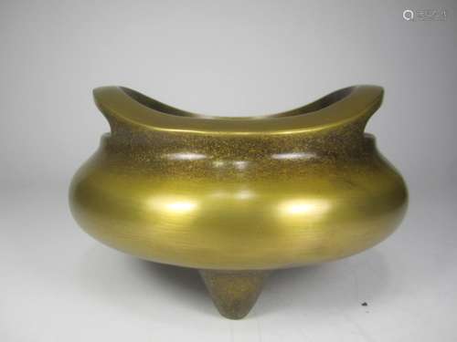 CHINESE BRONZE INCENSE BURNER