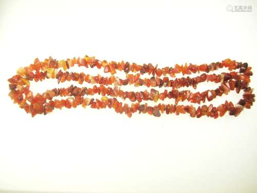 AGATE BEAD NECKLACE