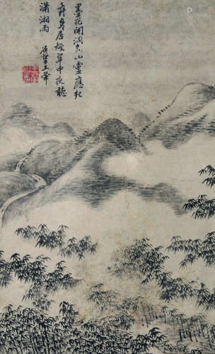 王翚（1632～1717） 山水 立轴 纸本