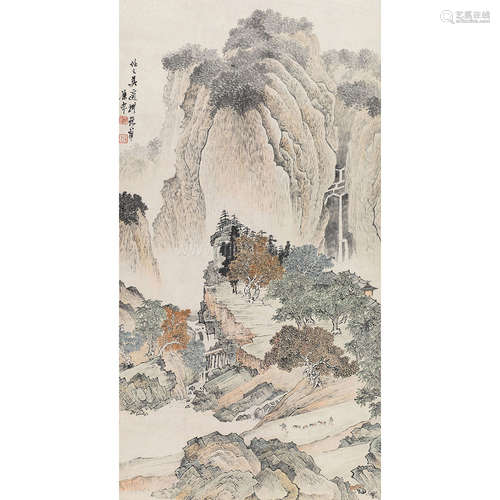 吴适 山水画