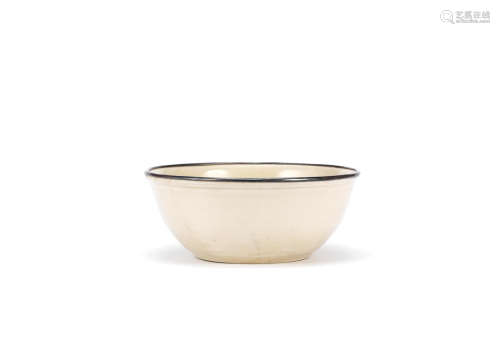 Song Dynasty A Dingyao carved 'lily' bowl