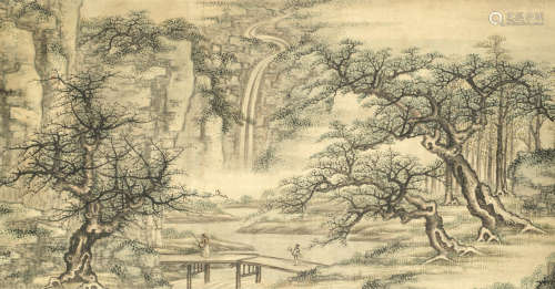 River Crossing After Wang Hui (19th/20th century)
