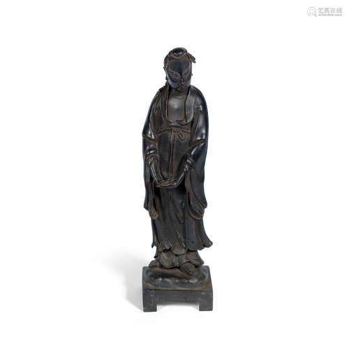 17th century A bronze figure of Lu Dongbin