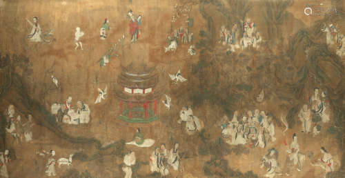 Immortals Gathering Anonymous (Qing Dynasty)