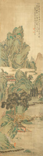 Scholars' Retreat In the manner of Sheng Maoye (first half of 20th century)