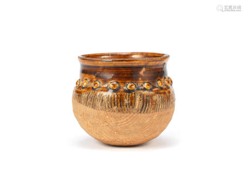 Jin Dynasty A russet glazed 'rice-measure' bowl