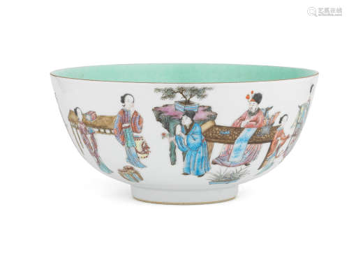 Guangxu six-character mark, early 20th century A famille rose bowl