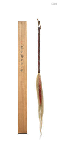 18th/19th century A huanghuali fly whisk