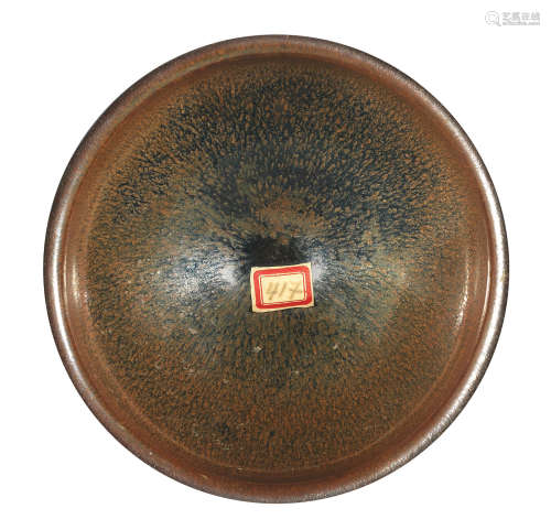 Song Dynasty A Jianyao 'hare's fur' glazed tea bowl