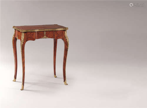 约1860年 英国镶嵌工艺休闲桌
