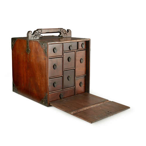 HARDWOOD APOTHECARY CHEST, YAO XIANG