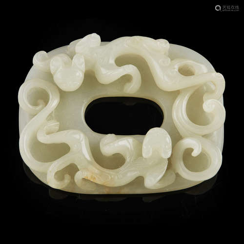 CELADON JADE 'CHILONG' DISC