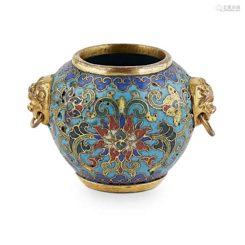 CLOISONNÉ ENAMEL JARLET