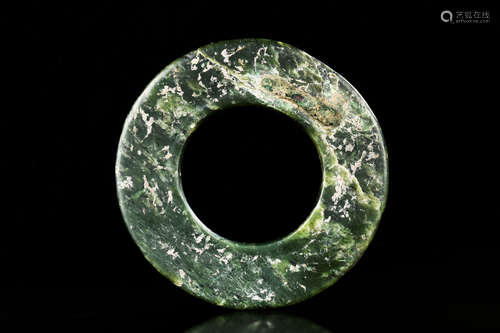 JADE CARVED DISC