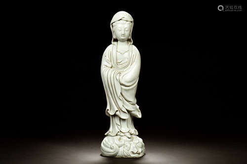 BLANC DE CHINE DEHUA GUANYIN FIGURE