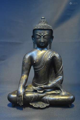 A Bronze Sakyamuni
